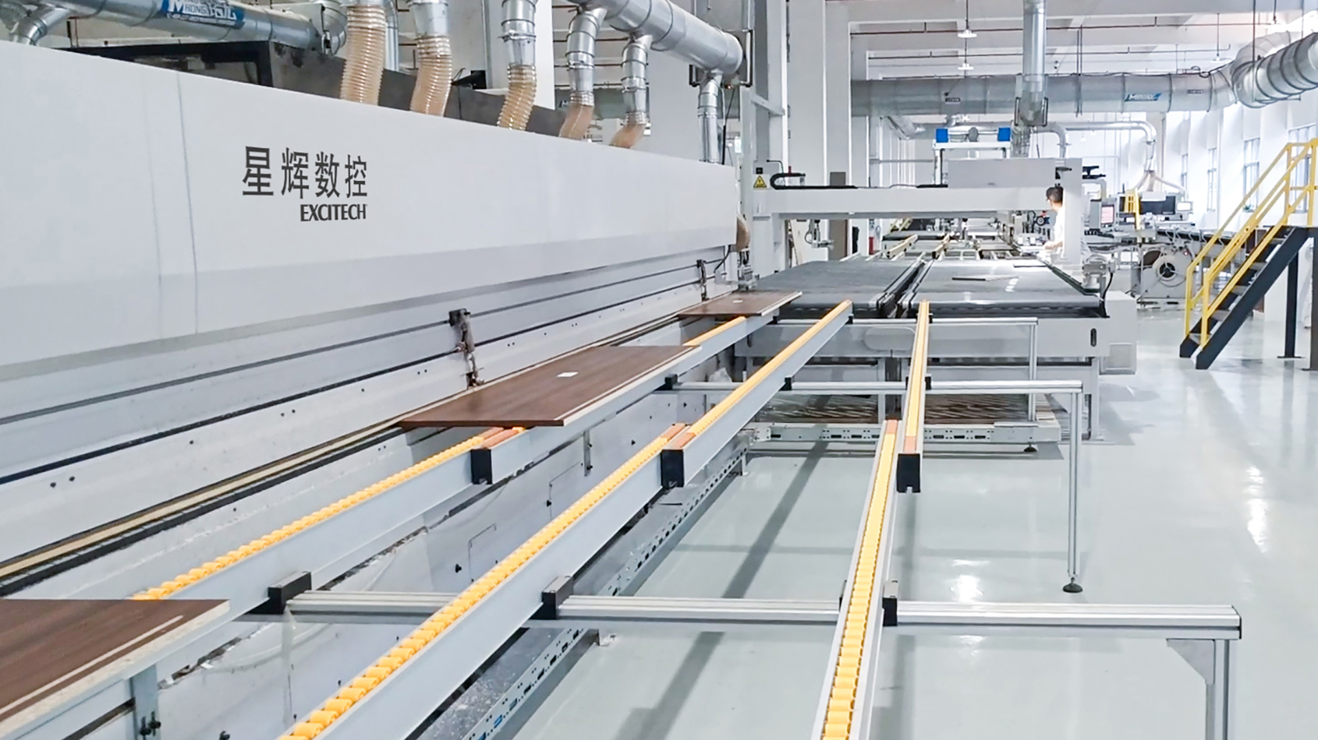 Dính cạnh với dây chuyền sản xuất sạch không dùng keo