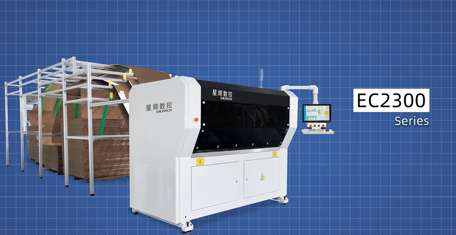 Máy làm hộp Excitech CNC 2300, giải pháp đóng gói thông minh!