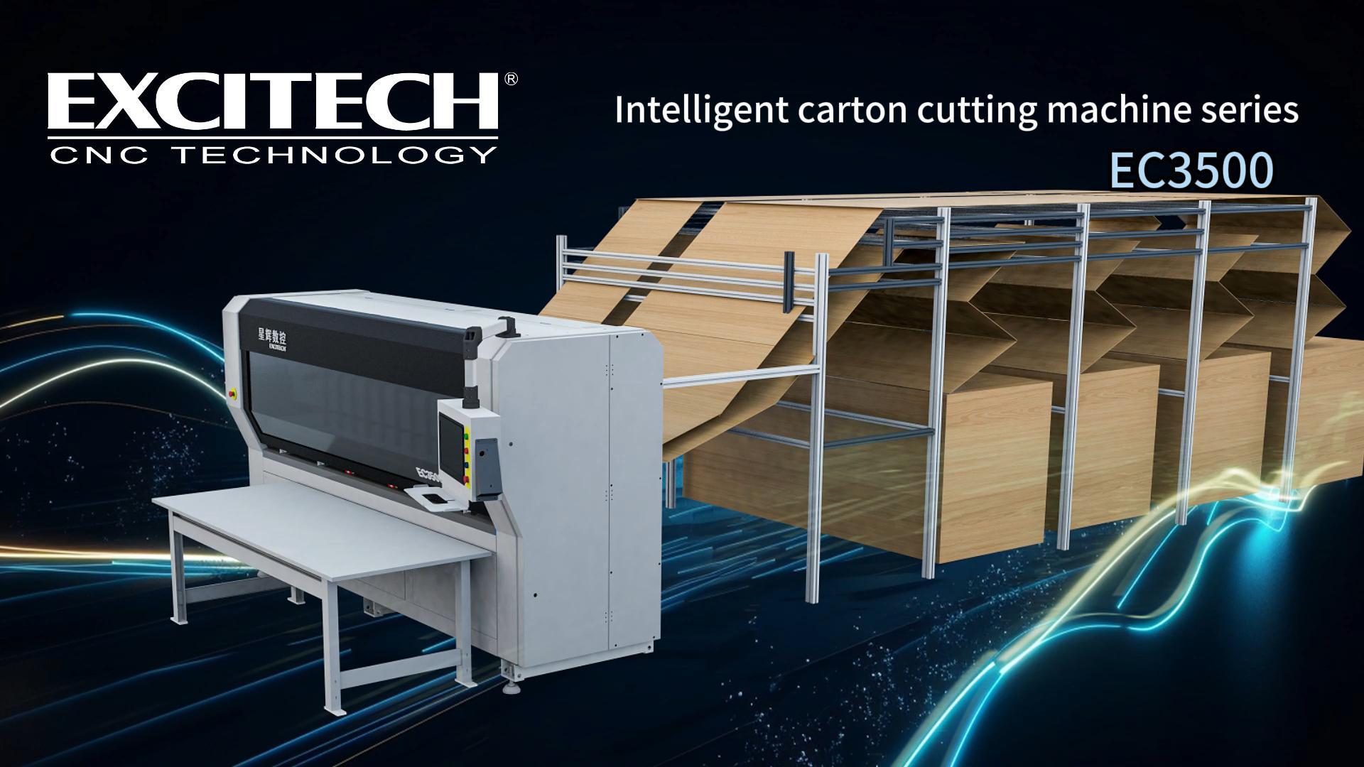 Đóng gói dễ dàng và cắt chính xác với máy cắt và đóng gói hộp carton Excitech