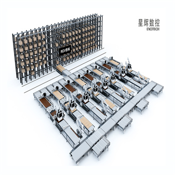 Bộ phận cắt thông minh CNC Dây chuyền sản xuất cắt linh hoạt và hiệu quả
