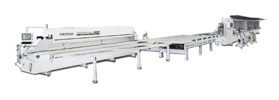 Dây chuyền sản xuất quay dải cạnh cho máy CNC chế biến gỗ