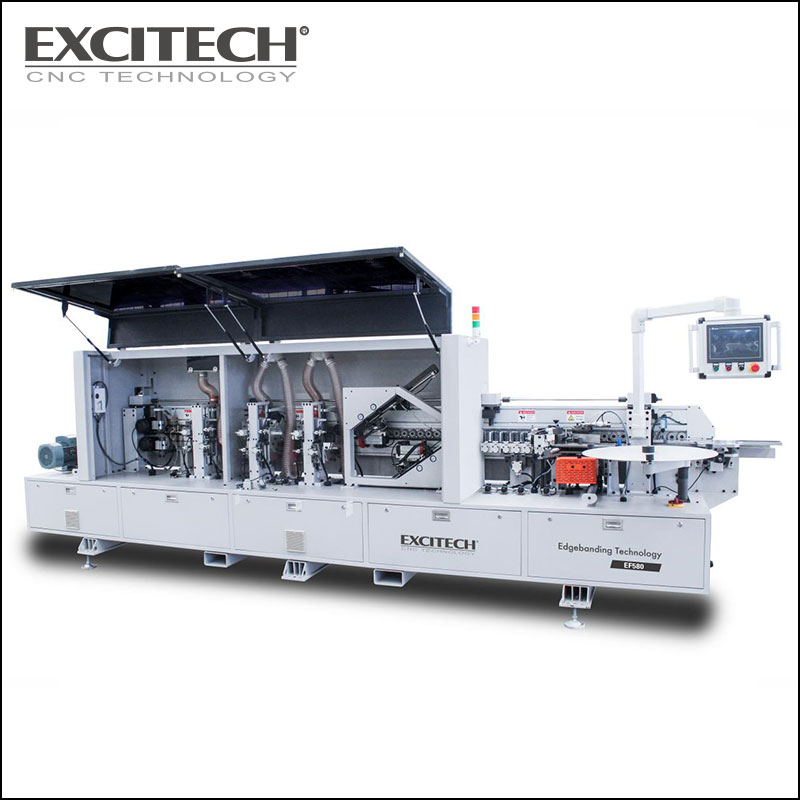 Edgebander với việc cắt tỉa thô và mịn