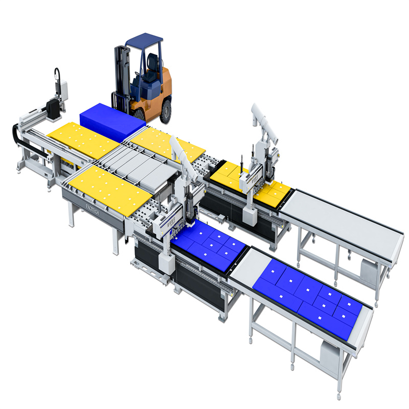 Đơn vị làm tổ nhà máy nội thất thông minh CNC chế biến gỗ
